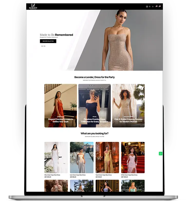 Ecommerce Website Design Company in Dubai