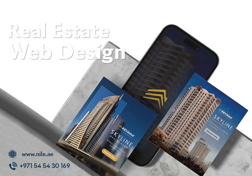 Real Estate Web Design Company in Dubai Nile