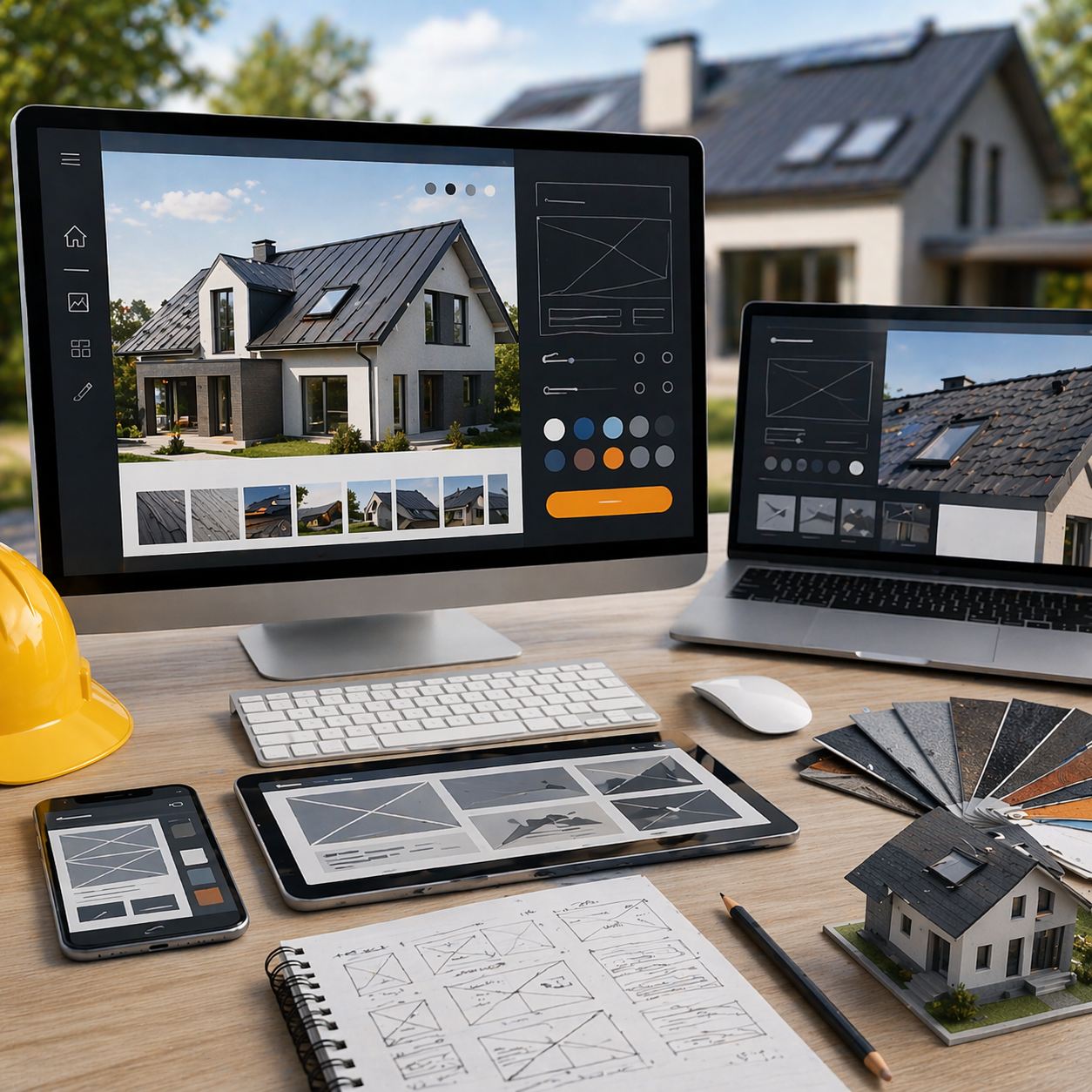 Roofing UI & UX Design That Turns Visitors Into Customers