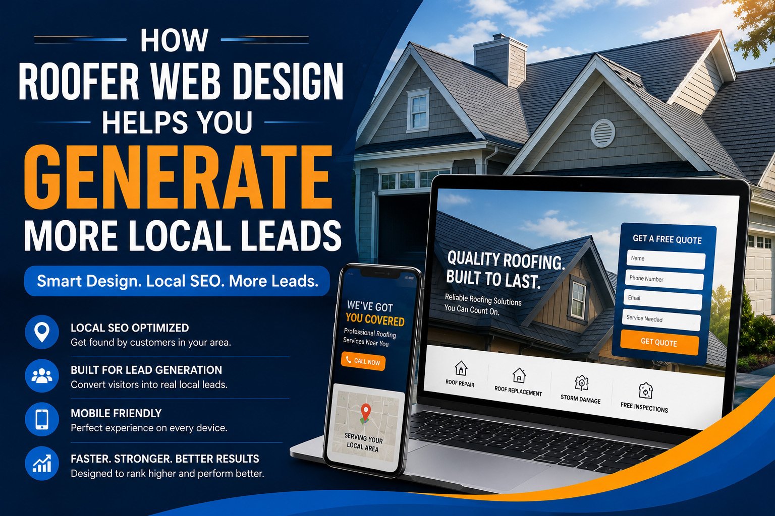 How Roofer Web Design Helps You Generate More Local Leads