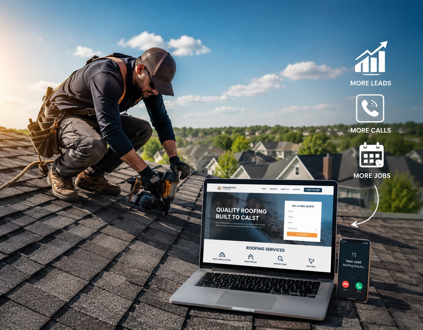 Roofing Web Design & Lead Generation Agency